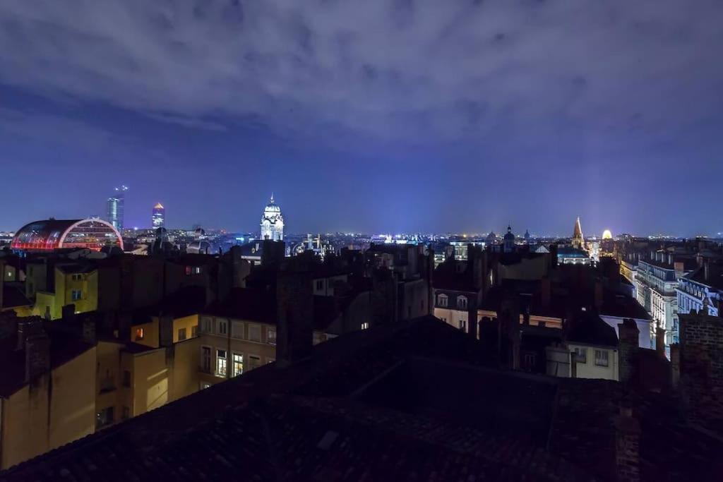 Mirador T2 Ensoleille Place Des Terreaux Vue Fourviere Λυών Εξωτερικό φωτογραφία