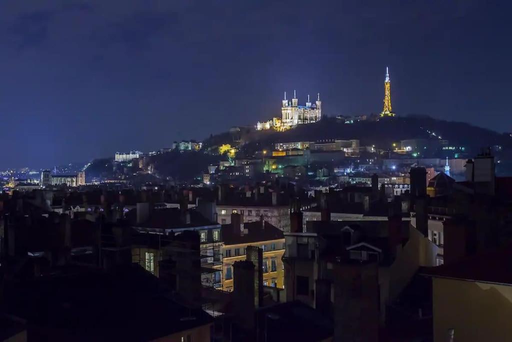 Mirador T2 Ensoleille Place Des Terreaux Vue Fourviere Λυών Εξωτερικό φωτογραφία